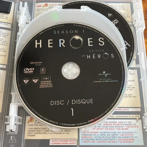 Heroes Season 1 DVD - Picture 2 of 5